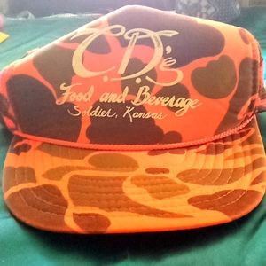 Vintage hat from Soldier Kansas truck stop